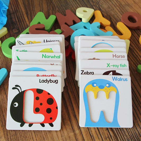 Baby Enlightenment Wooden Puzzle Toys – Educational Jigsaw for Kids 3+