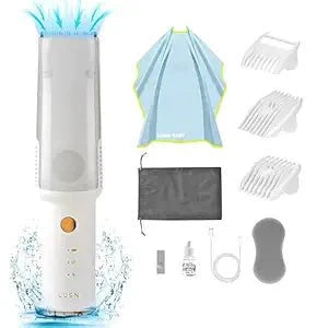Baby Hair Clippers with Vacuum | Safe, Quiet & Mess-Free Grooming for Kids