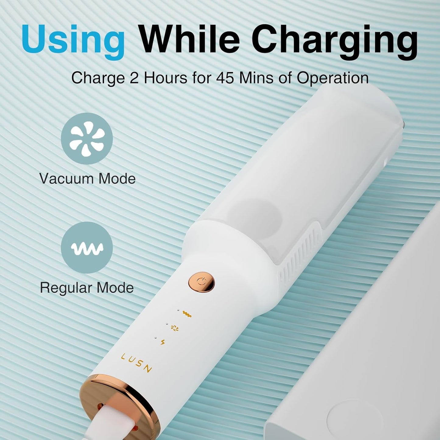 Baby Hair Clippers with Vacuum | Safe, Quiet & Mess-Free Grooming for Kids