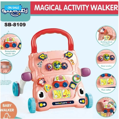 Baby Magical Walker – Multi-Functional Learning Activity Walker for Toddlers