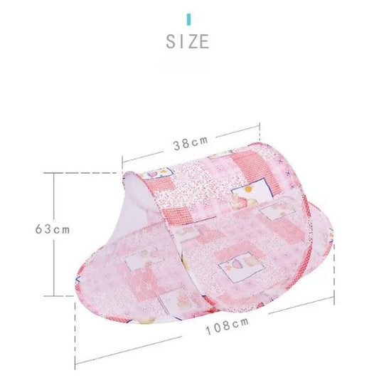 Baby Mosquito Cover – Universal Fit Breathable Mesh Protection for Strollers, Cribs & Carriers