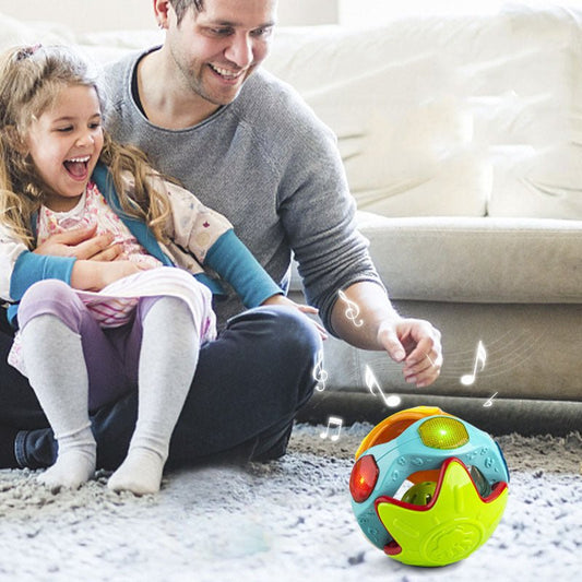 Baby Rolling Ball Crawling Educational Toy | Safe & Fun Learning Ball