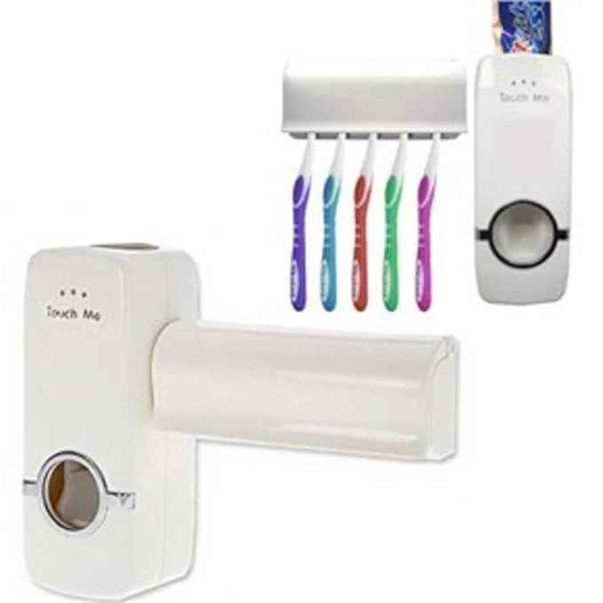 Wall-Mounted Toothpaste Dispenser & Toothbrush Holder | Infinity Gallery