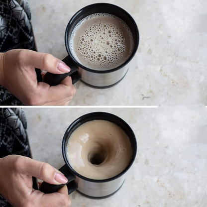 Self-Stirring Mug – Automatic Mixing Stainless Steel Coffee Cup - Infinitygallery.store