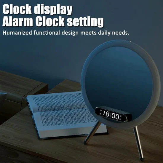 Magic Mirror Q6 – Smart Makeup Mirror with 15W Wireless Charging, Bluetooth Speaker & Clock - Infinitygallery.store