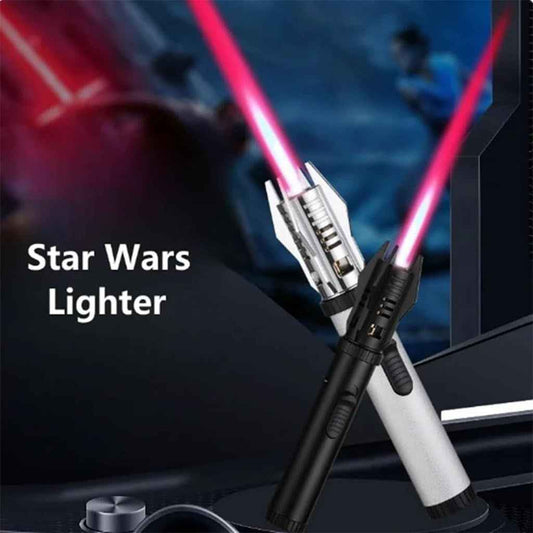 Planet Lightsaber Torch Lighter – Refillable Butane Jet Flame Windproof Design