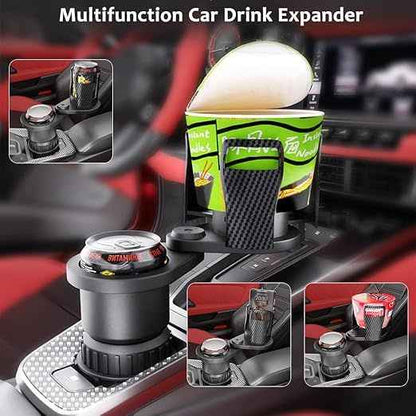 Car Drink Expander Holder – Dual Cup Organizer with Adjustable Size | Infinity Gallery