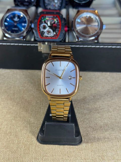 CASIO Men's Analog Watch – Classic Design with Date Display, 50M Water Resistant | Infinity Gallery - Infinitygallery.store