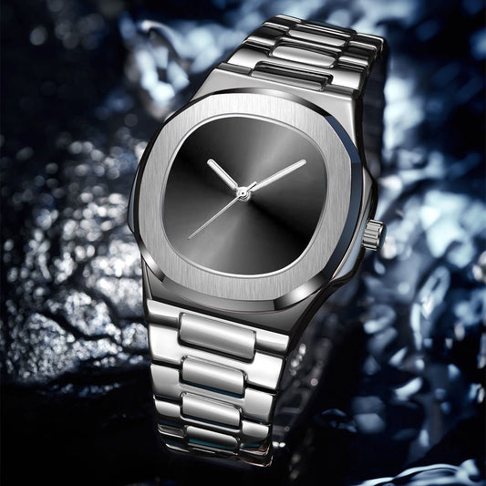 Luxury Men’s Waterproof Quartz Watch – Business Style | Infinity Gallery - Infinitygallery.store