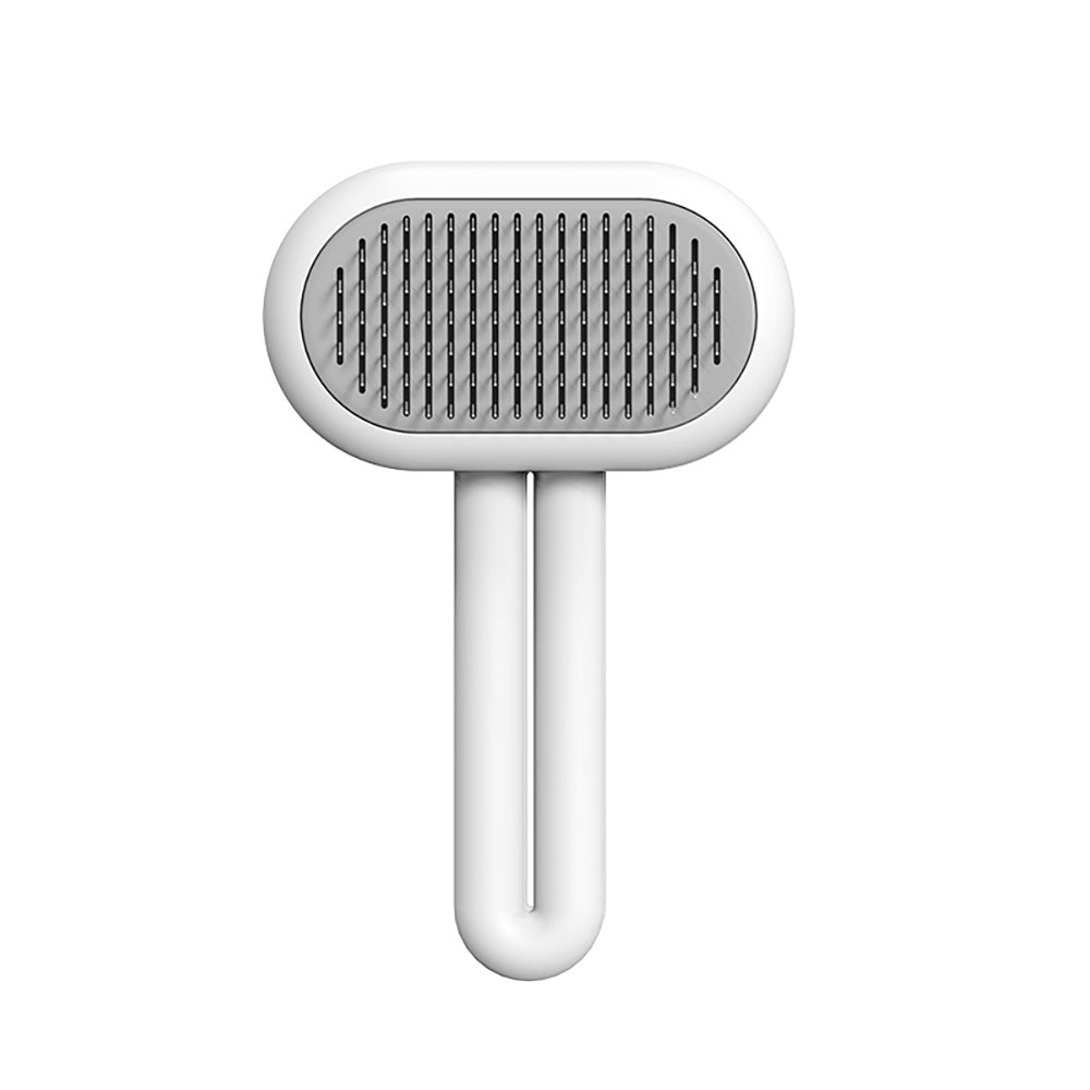 Pet Grooming Brush for Cats & Dogs – Self-Cleaning Comb with Massage Needles