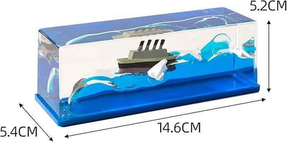 Unsinkable Cruise Ship Fluid Bottle – Symbol of Love & Courage | Infinity Gallery