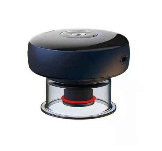 Electric Vacuum Cupping Massager with Red Light Therapy – 6 Modes, Rechargeable, Portable Full-Body Relief | Infinity Gallery
