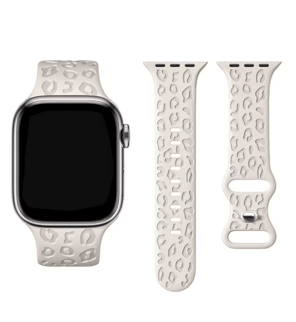 Designer Silicone Watch Strap – Engraved Edition for Apple Watch & Smartwatches - Infinitygallery.store
