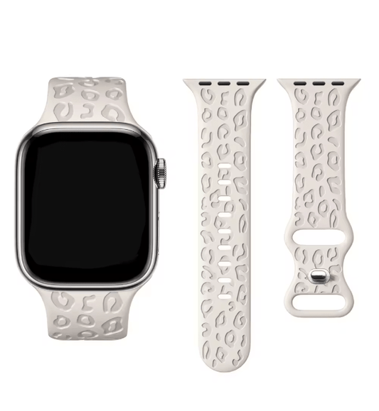 Designer Silicone Watch Strap – Engraved Edition for Apple Watch & Smartwatches - Infinitygallery.store