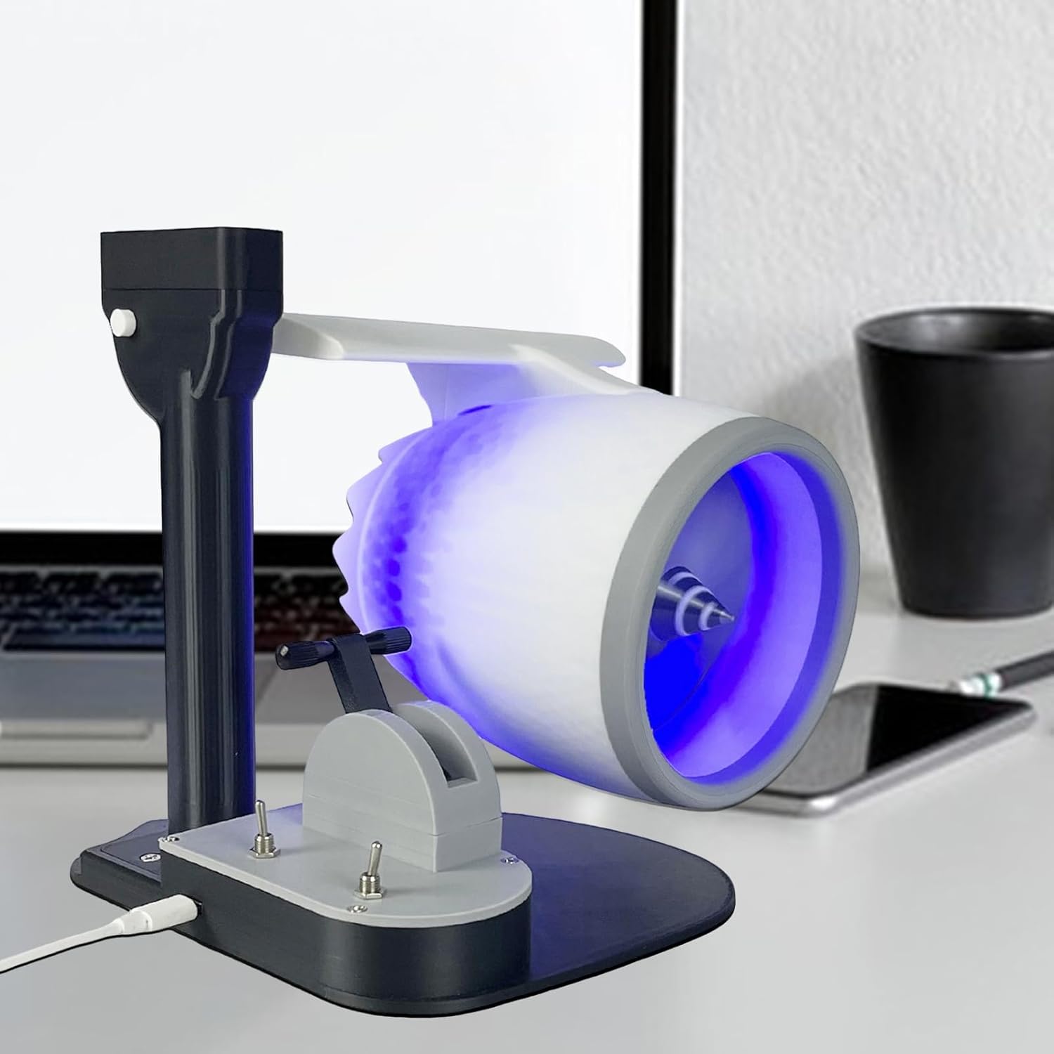 Ventilateur de bureau Jet Fan – Puissant et Silencieux pour un Confort Optimal - Infinitygallery.store