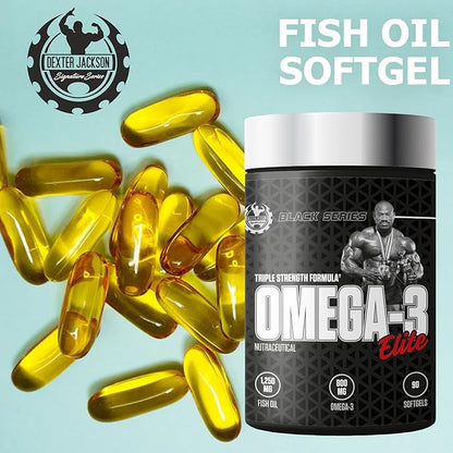 Dexter Jackson- Omega-3 Elite (Original) - Infinitygallery.store