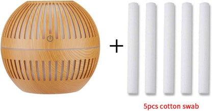 Wtrtr 150ml Ultrasonic Essential Oil Diffuser – 7 Color LED Light, Quiet Air Humidifier for Bedroom & Home