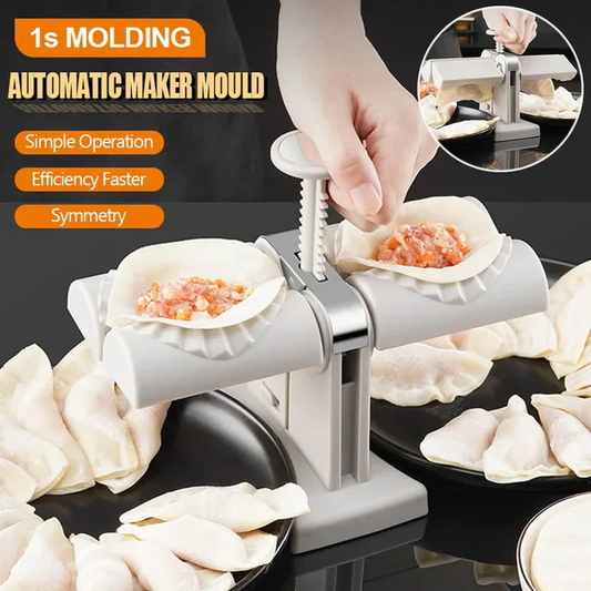 Double Head Dumpling Maker – Fast & Easy Dumpling Tool - Infinitygallery.store