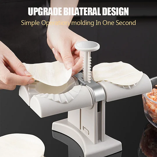 Double Head Dumpling Maker – Fast & Easy Dumpling Tool - Infinitygallery.store
