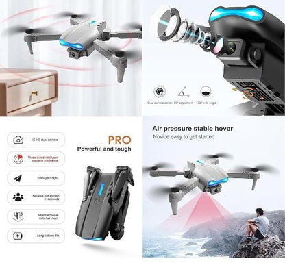 Caméra Drone E99 Intelligente avec Fonctionnalités Avancées - Infinitygallery.store