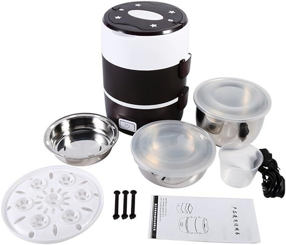Electric Heated Lunch Box – Portable Food Warmer for Home, Office & Travel - Infinitygallery.store