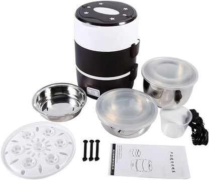 Electric Heated Lunch Box – Portable Food Warmer for Home, Office & Travel - Infinitygallery.store