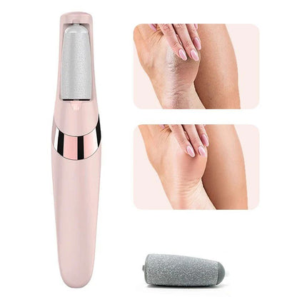 Rechargeable Electric Pedicure Foot File – Callus Remover with Dual Speed & Rollers - Infinitygallery.store