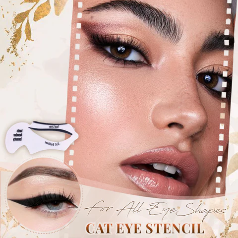 Eyeliner Stencil Set – Perfect Cat Eyes & Smokey Eyes in Seconds - Infinitygallery.store