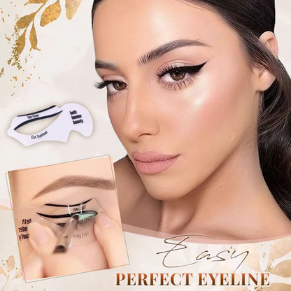 Eyeliner Stencil Set – Perfect Cat Eyes & Smokey Eyes in Seconds - Infinitygallery.store