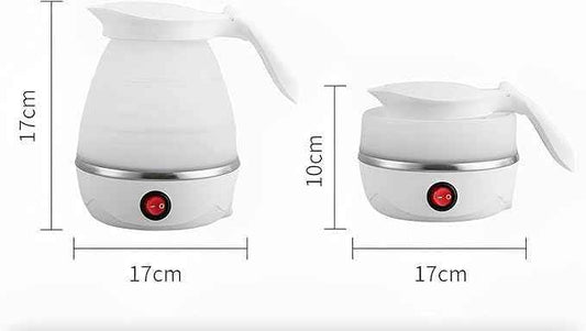 Foldable Portable Electric Kettle – 600ml, Fast Boil, Food-Grade & Travel-Friendly Design