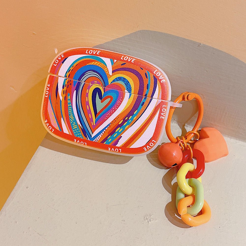 Graffiti Love Wireless Bluetooth Earphone Silicone Case