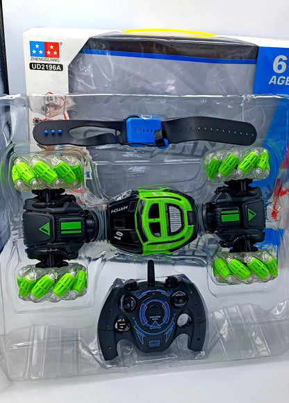 Hand Gesture RC Stunt Car – 360° Flips, Spins & Gesture Control - UAE.