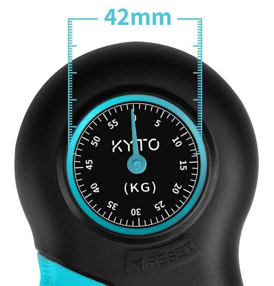 Hand Grip Meter Dynamometer – Adjustable Hand Strength Trainer & Force Gauge (55kg Max)