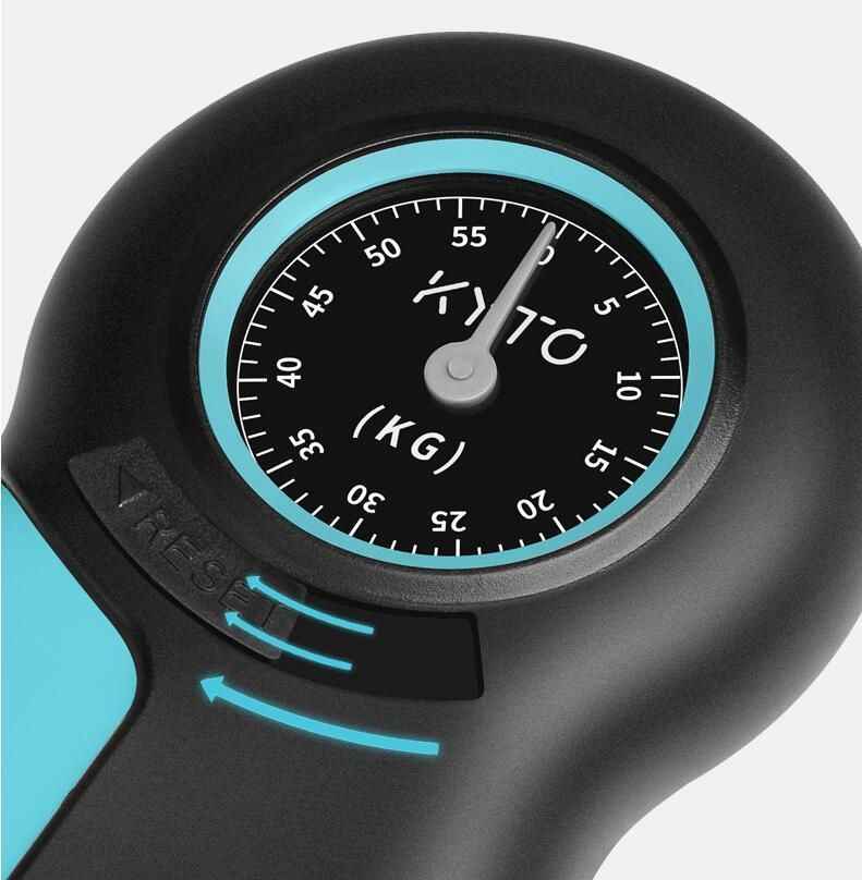 Hand Grip Meter Dynamometer – Adjustable Hand Strength Trainer & Force Gauge (55kg Max)