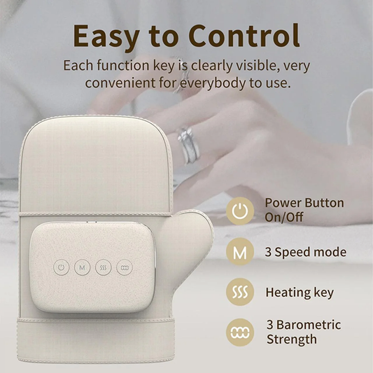 Smart Hand Massager – Heat, Pressure & Pain Relief - Infinitygallery.store