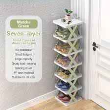 5-Tier X-Shaped Foldable Shoe Rack – Space-Saving, Heavy-Duty Steel Organizer (Holds Up to 30 Pairs)