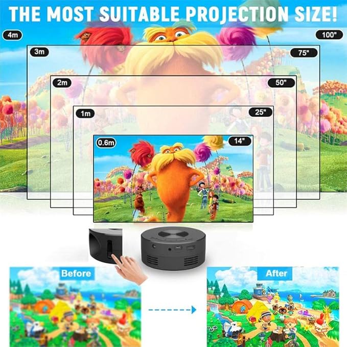 Home HD Portable Pocket Projector - Infinitygallery.store