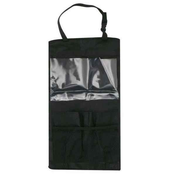 Car Seat Back Storage Bag – Hook-On Back Pocket Organizer for Cars (52×29cm)