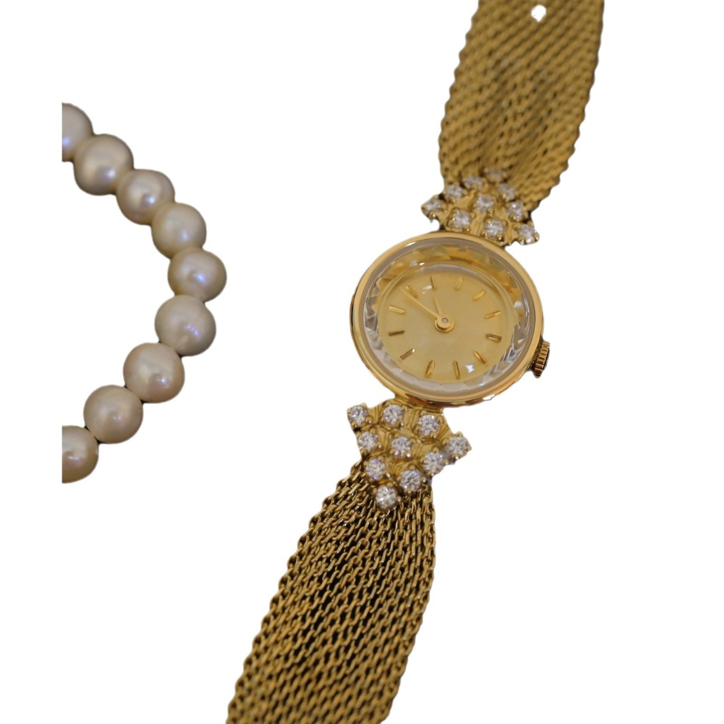 Kaleidoscope Diamond Quartz Women’s Watch – Vintage Jewelry-Inspired Elegance - Infinitygallery.store
