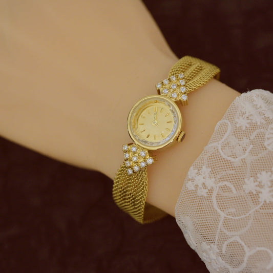 Kaleidoscope Diamond Quartz Women’s Watch – Vintage Jewelry-Inspired Elegance - Infinitygallery.store