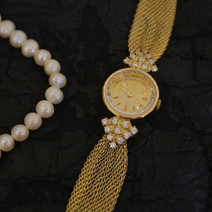 Kaleidoscope Diamond Quartz Women’s Watch – Vintage Jewelry-Inspired Elegance - Infinitygallery.store