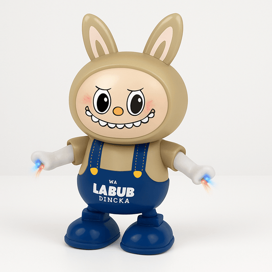 Labubu Dancing – Electric 3D Light & Music Recording Toy | Voice Playback & Interactive Fun