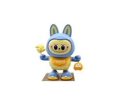 Labubu – Interactive Musical Dancing Toy | Swinging Rabbit with Music & Spinning Pinwheel