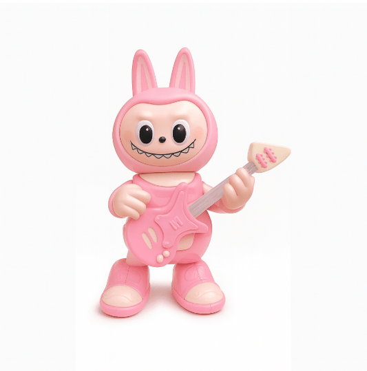 Labubu The Monsters – Light Music Dancing Guitar Toy | LED Lights & Musical Play