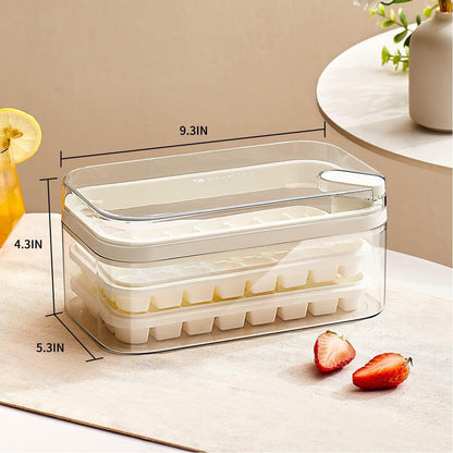 One Button Ice Cube Tray – Effortless Ice Making with One Press! - Infinitygallery.store