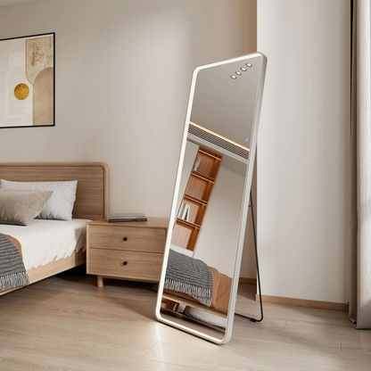 Full-Length LED Dressing Mirror – 160x53cm with Adjustable Light & Smart Touch - Infinitygallery.store