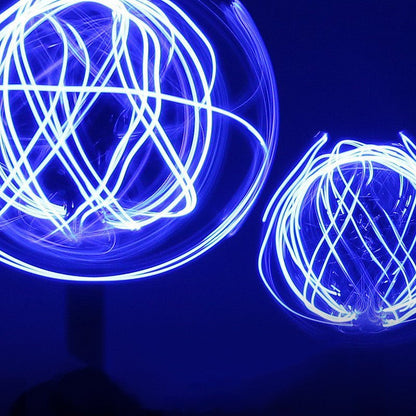 LED Light Balls Toy | Luminous Rotating Floating Spiral Pill Generator