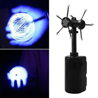 LED Light Balls Toy | Luminous Rotating Floating Spiral Pill Generator