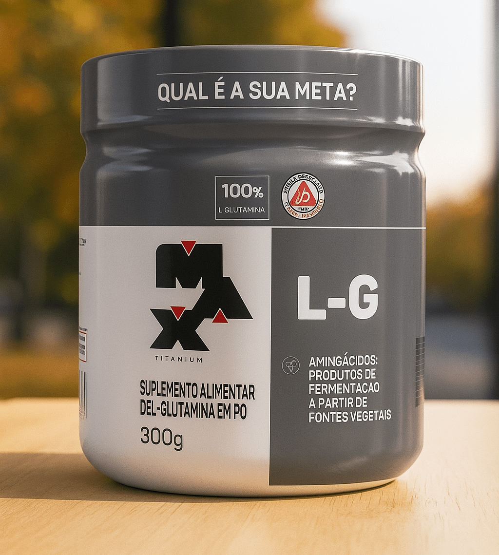 MAX Titanium - L-G – L-Glutamina (Original) - Infinitygallery.store