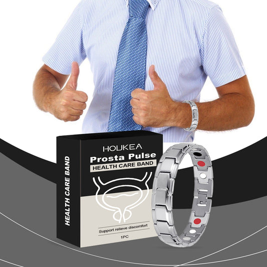 Gentle Body Care Men’s Bracelet with Titanium & Germanium Stones | Infinity Gallery - Infinitygallery.store